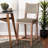 Datavia Solid Wood Counter Stool