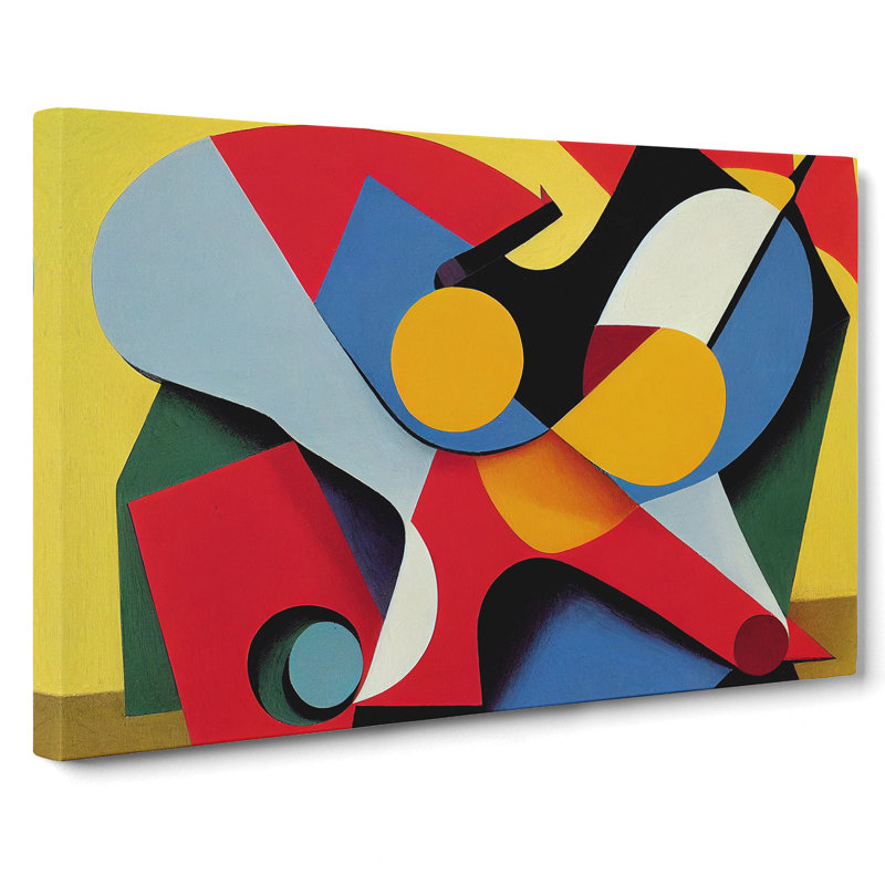 Seductive Modern Abstract Art - Wrapped Canvas, 50cm H x 76cm W x 3cm D