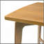 Table de bar carrée en bois naturel de 92,3 cm de hauteur, idéale pour la cuisine, la salle à manger ou le bar à domicile (naturel)-852838802