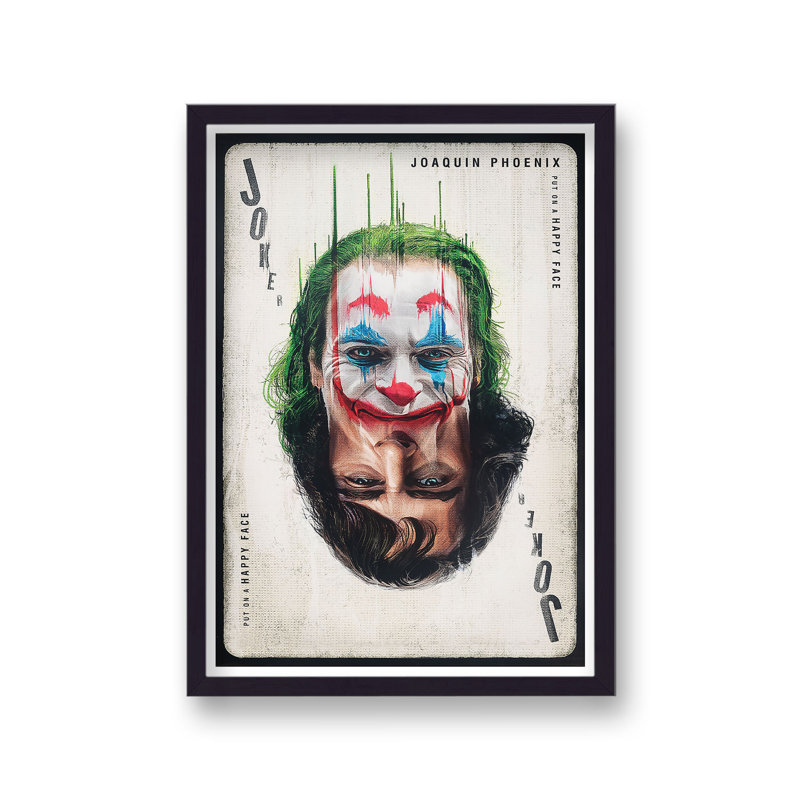 The Joker Reimagined Movie Poster - Single Picture Frame Print