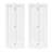 Paneled MDF Composite Double Bifold with Installation Hardware Kit-87926694-87926695