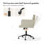 Norven Modern Tilting Office Chair With Adjustable Backrest-1330136440