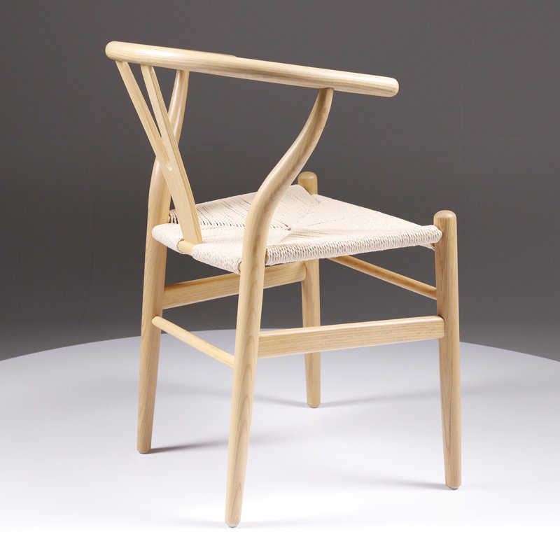 Franco 46cm H Solid Wood Armchair, Natural