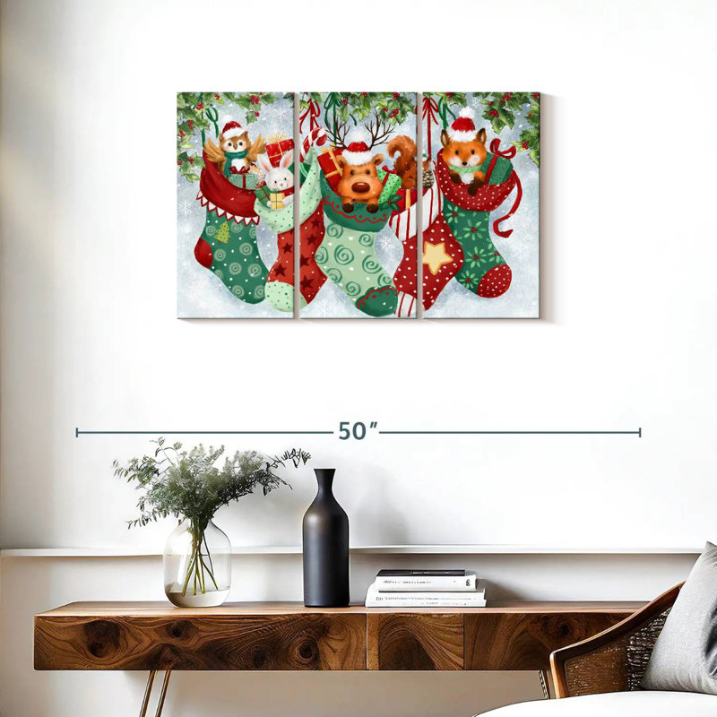 Chaussettes de Noël Lelend, H 20 po x l 33 po