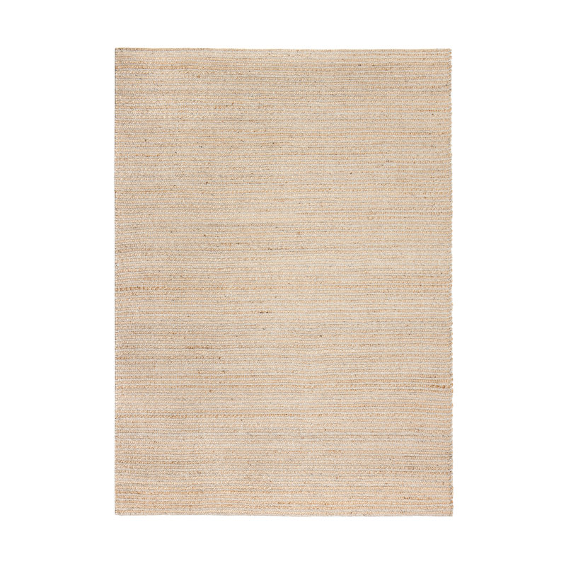 Mucha Solid Colour Hand Woven Area Rug, Rectangle 122 x 183cm