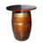 Teak Round Solid Wood Dining Table-1495052980