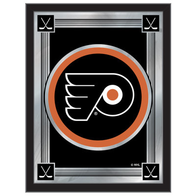 « logo mirror », impression encadrée NHL