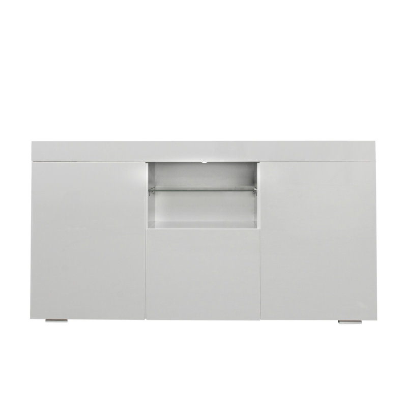 Elbridge 135 Cm Wide Sideboard, Grey