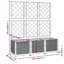 Jardinière de jardin Latitude Run® avec treillis PP-67962182-92087389-100156091