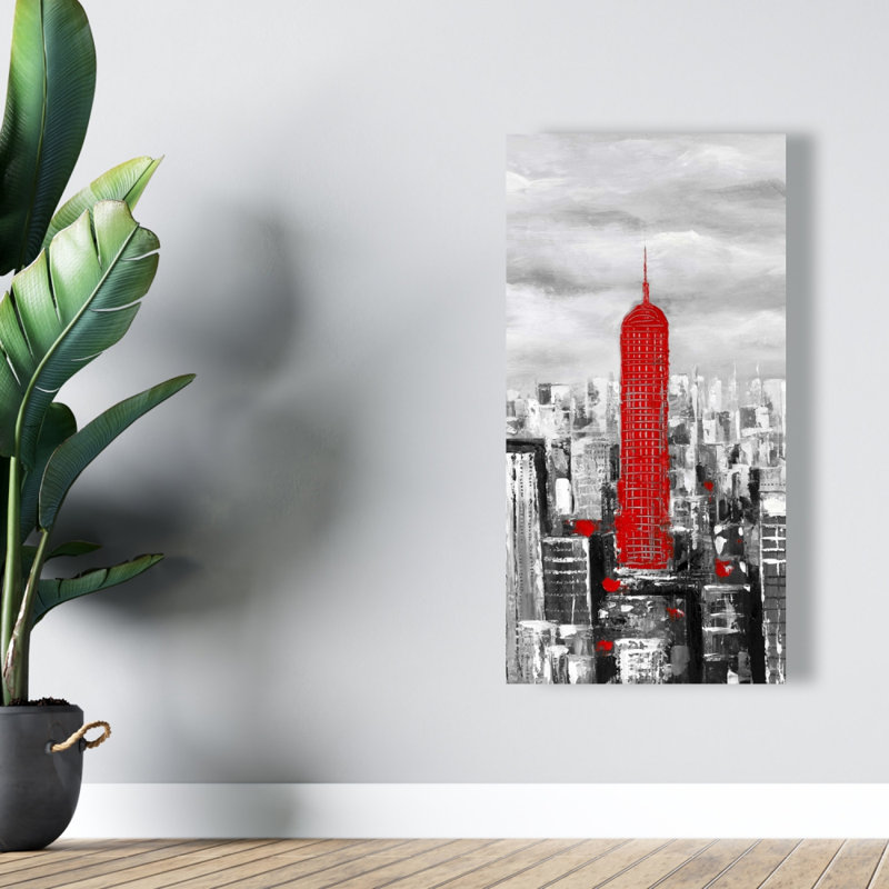 Toile Empire State Building | Décoration industrielle industrielle