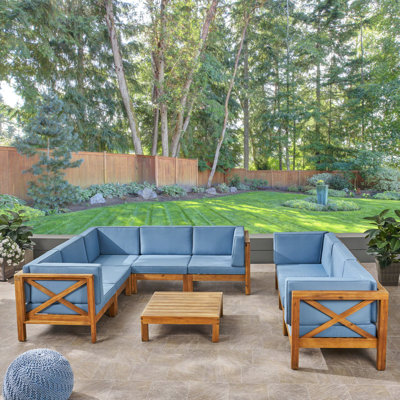 Ensemble de conversation modulaire 9 pièces Carlton