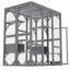 Loft pour chat The Breezy Garden