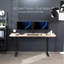 Bureau debout électrique 63 "x 32" VIVO, série E2B1B-100027783