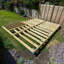 Bespoke and Installed Bespoke Groundscrew Base For All Garden Buildings From 73 sq ft Up To 144 sq ft-139081266