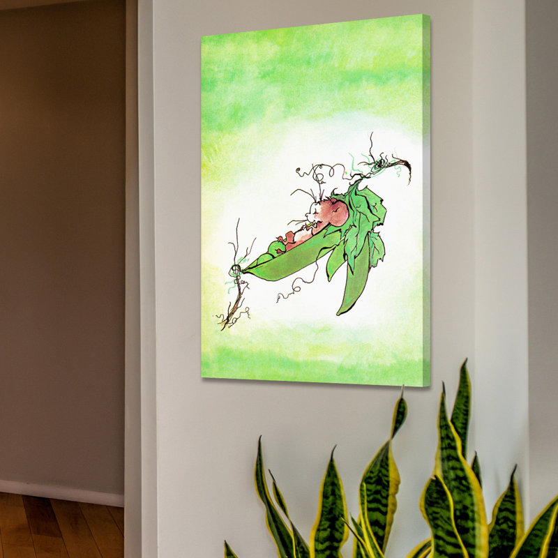 Sleeping Mouses - Wrapped Canvas Print, 46cm H x 30cm W