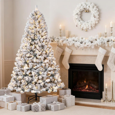 Lighted Artificial Christmas Tree