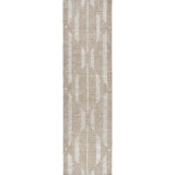 Hazen Hand Tufted Wool Geometric Area Rug in Brown