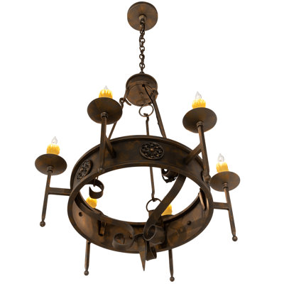 Pedican 6 - Light Chandelier