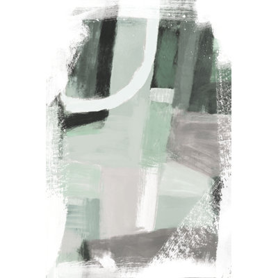 Painted Shapes 2 - Wrapped Canvas Painting