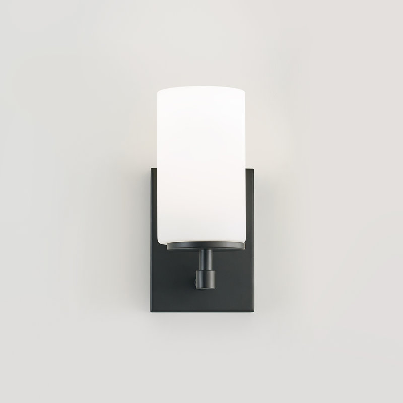 Alturas One Light Wall / Bath Sconce from Generation Lighting , No, Midnight Black