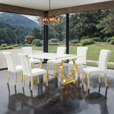 Sinead 7-piece Dining Table Set