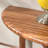 Semi-Circle Solid Wood Console Table-109006879
