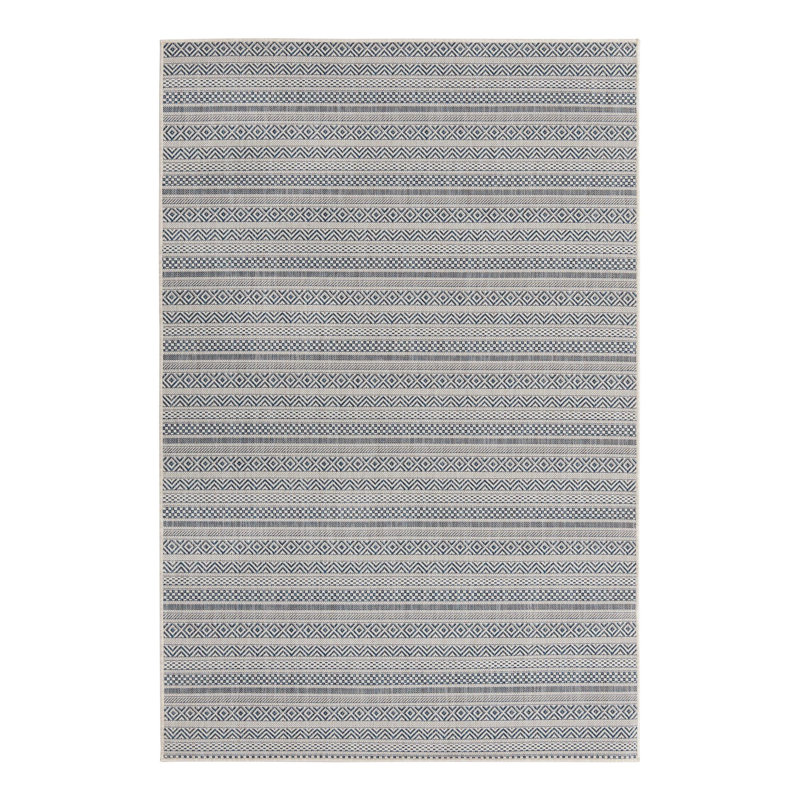 Evolet Striped Indoor / Outdoor Rug, Rectangle 5'3" x 7'10"