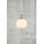 Alton 1 - Light Black/Brass Single Pendant