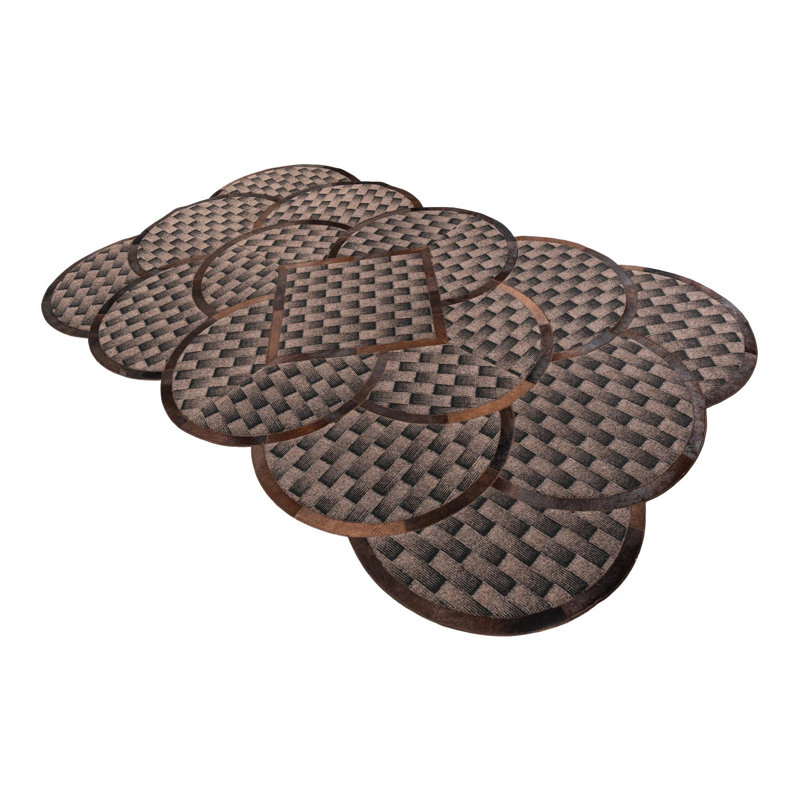 Tapis brun foncé Ingalls