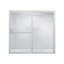 Deluxe 56.25" x 55.25" Bypass Bath Door