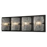 Morgan 3-Lt Bath/Vanity Light - Black