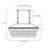 Atef 6 - Light Unique Tiered Chandelier-569936657-599907744