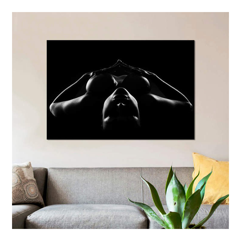 Modern & Contemporary, 26" H x 40" W, No Frame, Wrapped Canvas