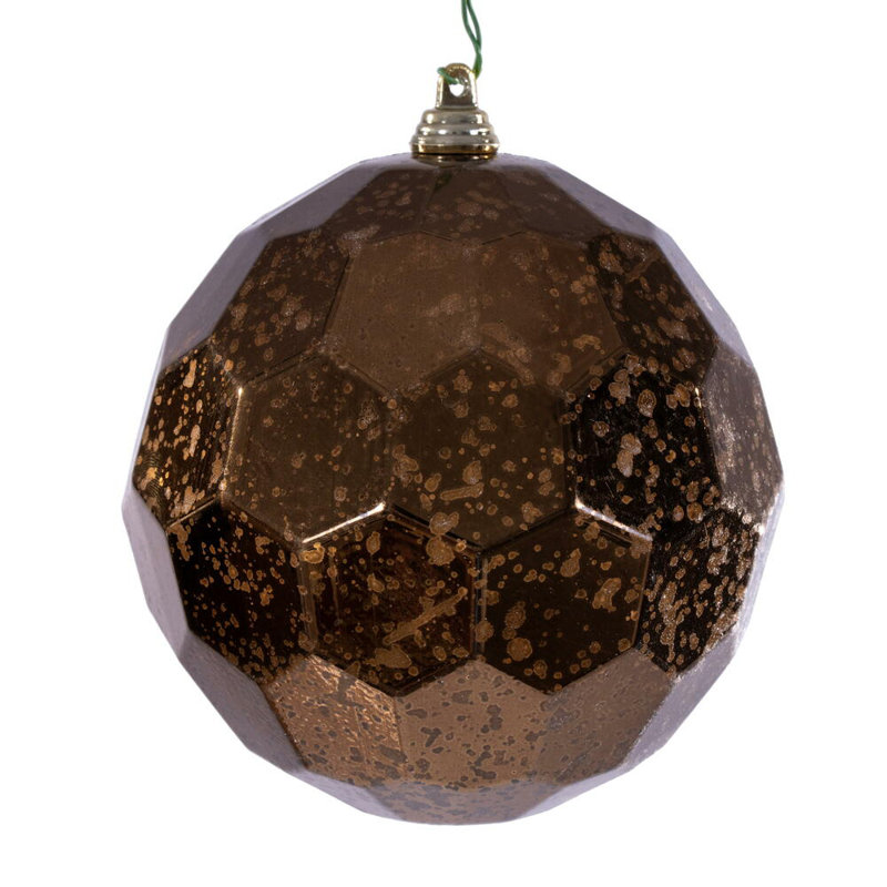 5" Shatterproof Holiday Ornament, Mocha