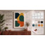 Geometric Harmony Mid-Century - Wrapped Canvas-1028513348-1028513369