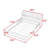Platform Bed with LED Motion Sensor Light and Bookcase Headboard-877112823-877112781