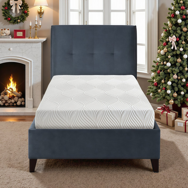 Premium 10-Inch Gel-Infused Memory Foam Mattress with Tencel Cover, Firm Support, CertiPUR-US Certified, Adjustable Bed Friendly, Mattress in a Box for Enhanced Sleep Quality - Twin/Full/Queen/King/Cal King Size