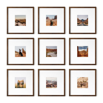 Cadre photo - ensemble de 9