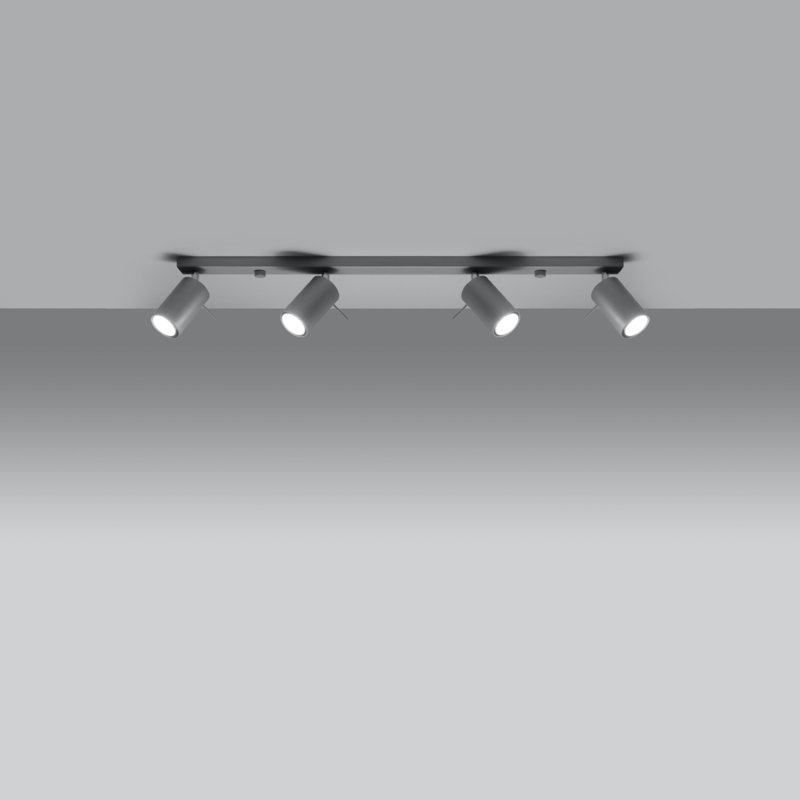 Heimskringla Spotlight, Grey, 15cm H x 80cm W x 8cm D