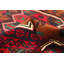 Tapis brun Teimani 2 pi 10 po x 4 pi 9 po