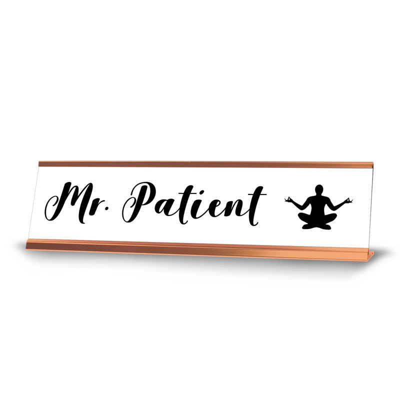Desk Sign