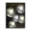 Az-610, reproduction encadrée de boules disco rétro sur toile par Kim Allen