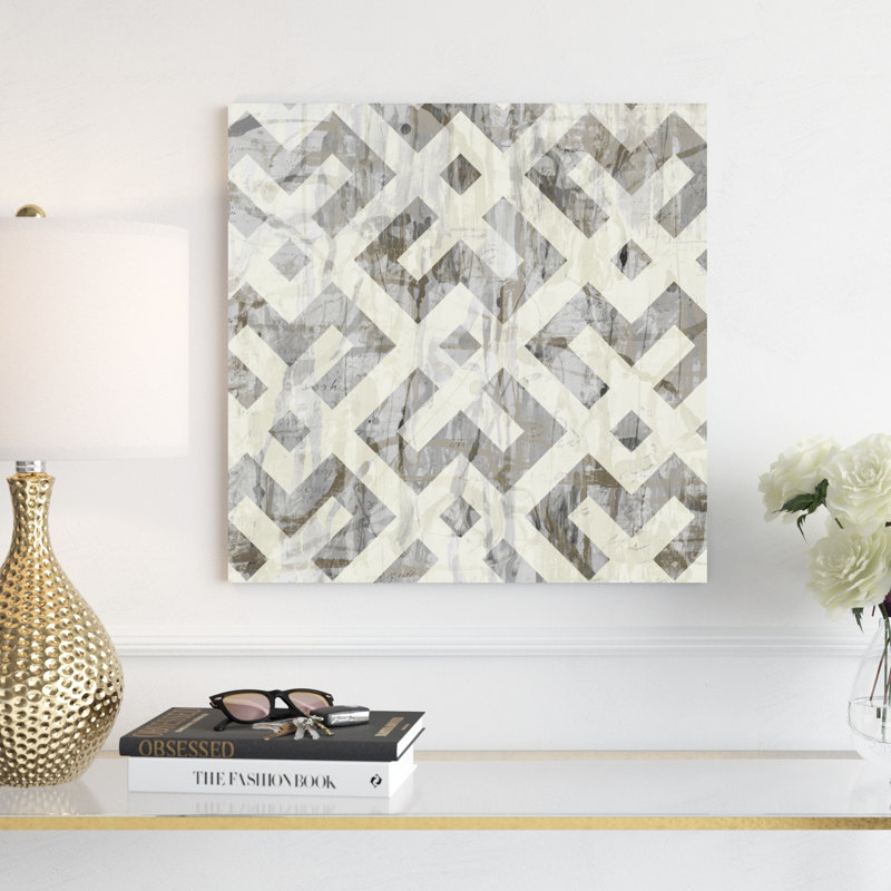 «Neutral Metric I», impression sur toile, H 20 po x l 20 po