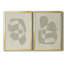 «Soft Shape I», ensemble de 2 peintures sur toile encadrées-312079148-312079150