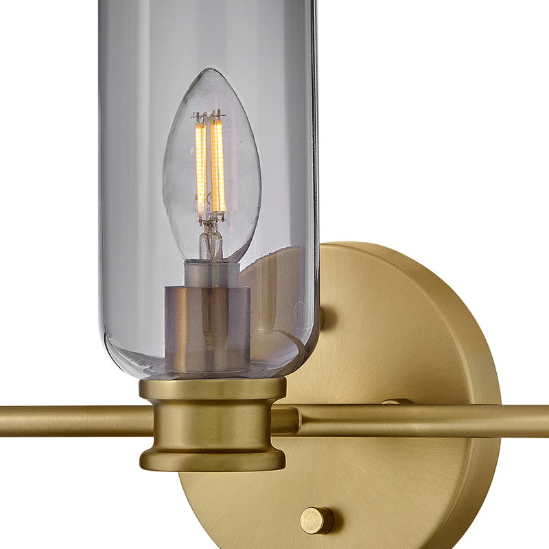 Luminaire de salle de bain 3 lumières, Bronze