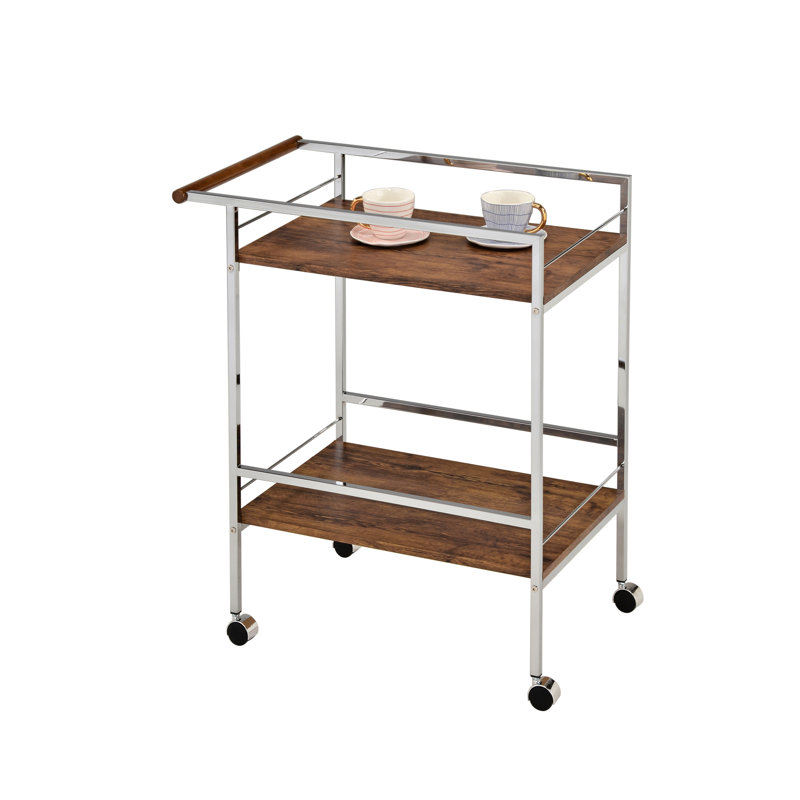 Aedric Metal Bar Cart