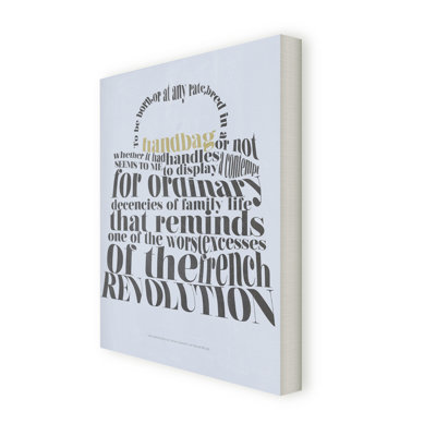 Oscar Wilde - Wrapped Canvas Print