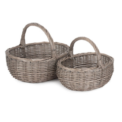 August Grove Wicker Box