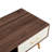 Rectangle Coffee Table With Solid Wood Legs(Only Including Coffee Table,Without Chairs)-527445777