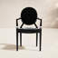 Chaise avec accoudoirs Louis Ghost-32489278